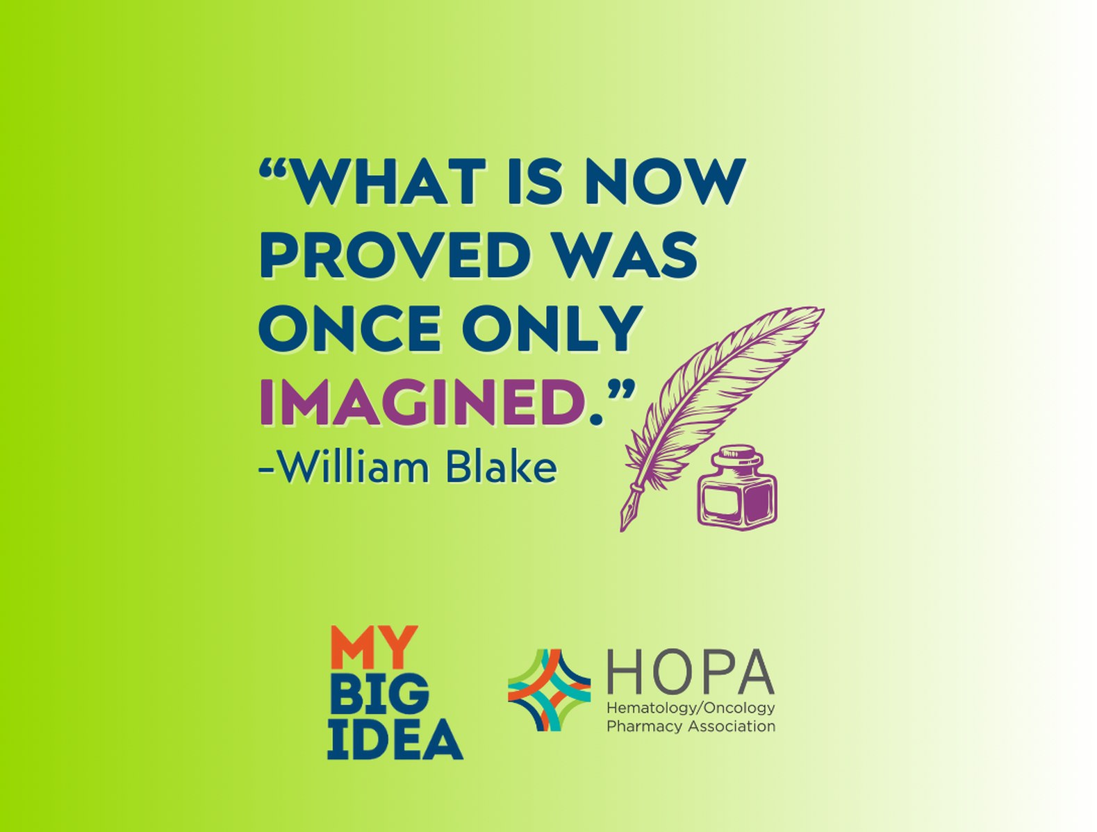 William Blake quote about imagination