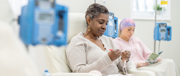 Woman in chemo trial