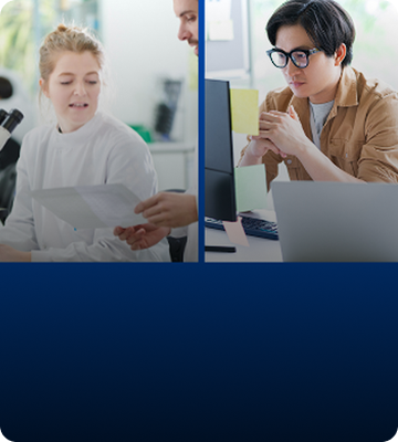 The words Cancer Clarity Challenge in orange on a white background with the two logos for SNPhA and HOPA