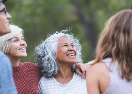 group of people of varying ages and ethnicities
